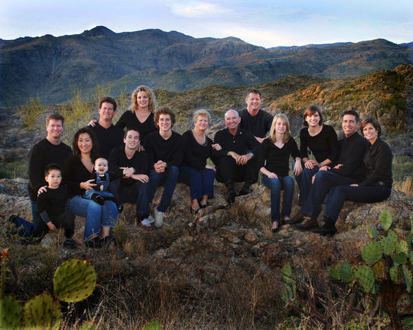 Tucson family portrait session by Design Photography
