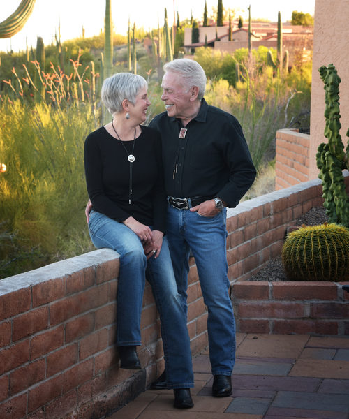 Multi-generational family portrait in Tucson, Arizona