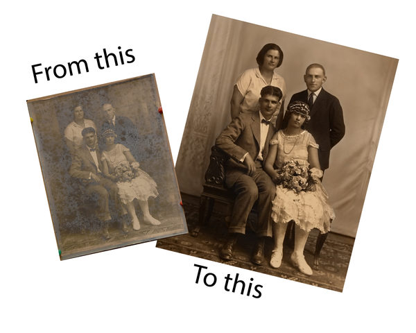Restored vintage photograph by Design Photography, Tucson