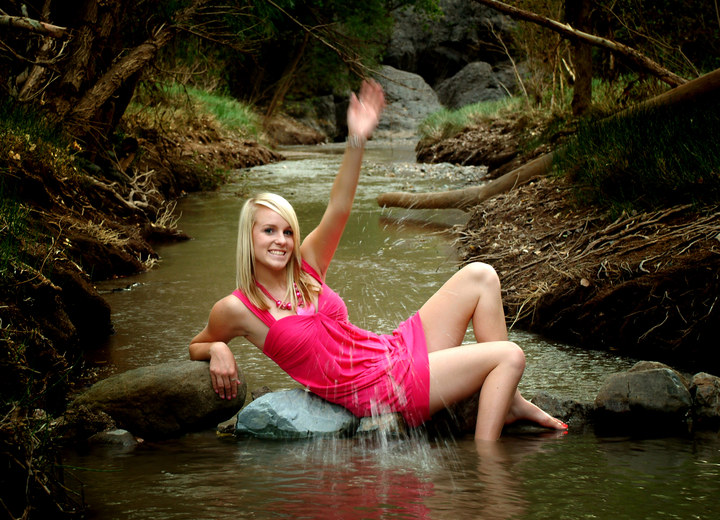 Senior portrait session